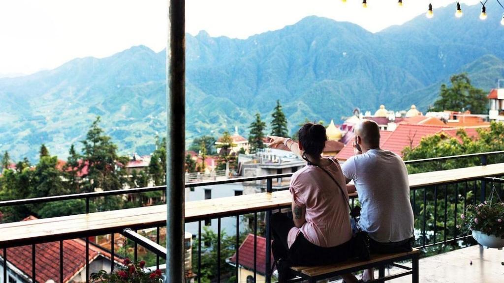 Sapa Center View Hotel Eksteriør billede